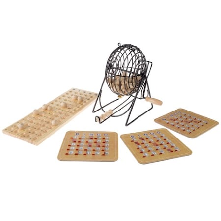 Toy Time Deluxe Bingo Game Set with Shutter Cards 340997HHS